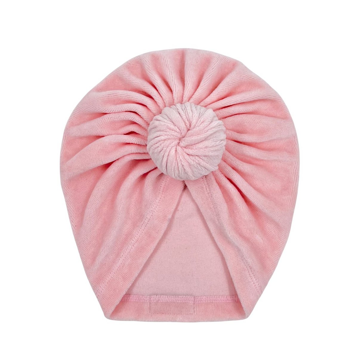 May Mays turban hat Mae velvet pink