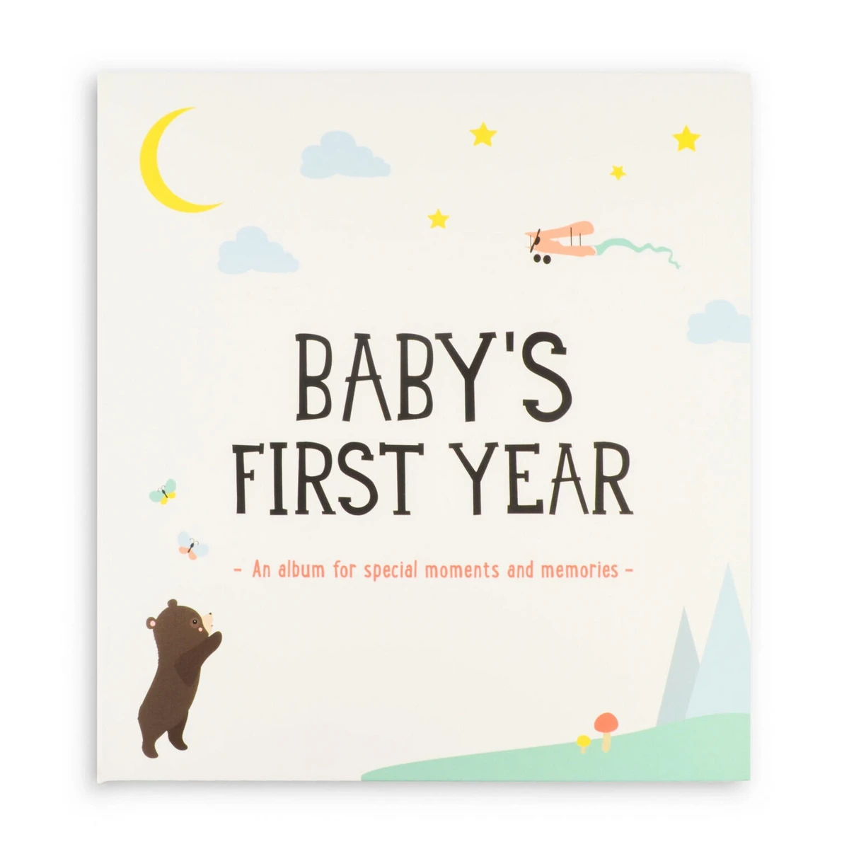 Milestone Baby's first year album (Engelstalig)