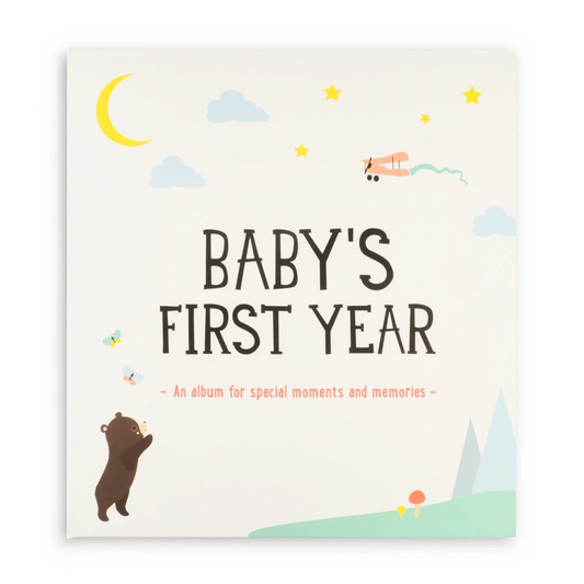 Milestone Baby's first year album (Engelstalig)