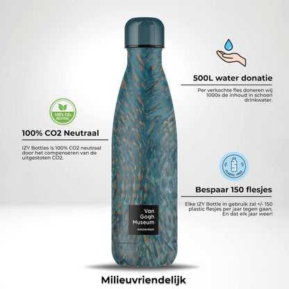 Thermosfles - HEET - KOEL - Zelfportret - Van Gogh - 500ML