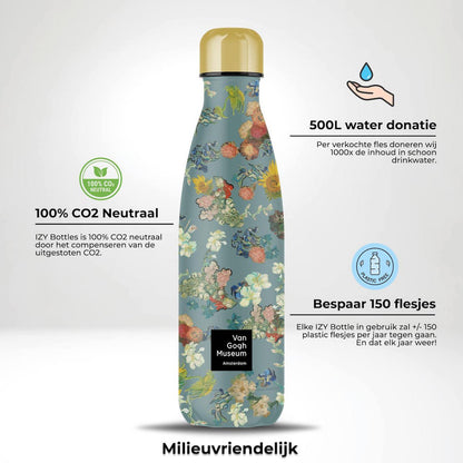 Thermosfles - HEET - KOEL Vincent's bloemen - 500ML