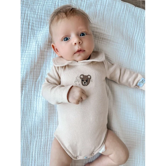 Teddy Collar Bodysuit Bear | May Mays