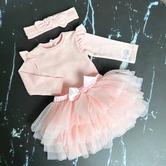 Beau Annabel Set, tutu, romper, haarband